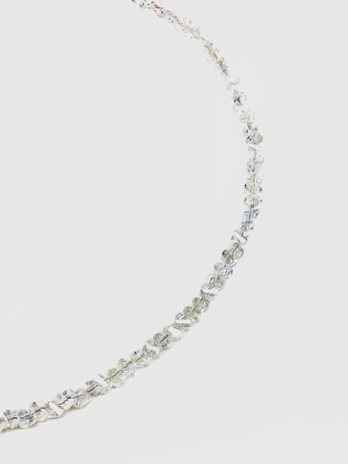 Collana Cristalli Argento