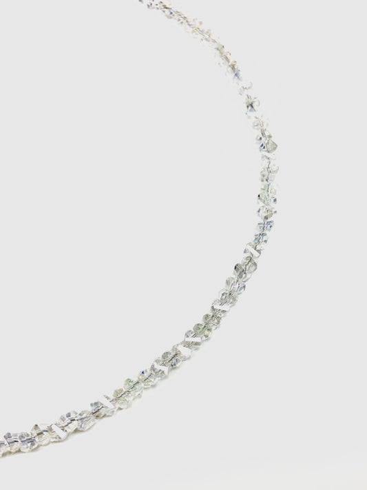 Collana Cristalli Argento