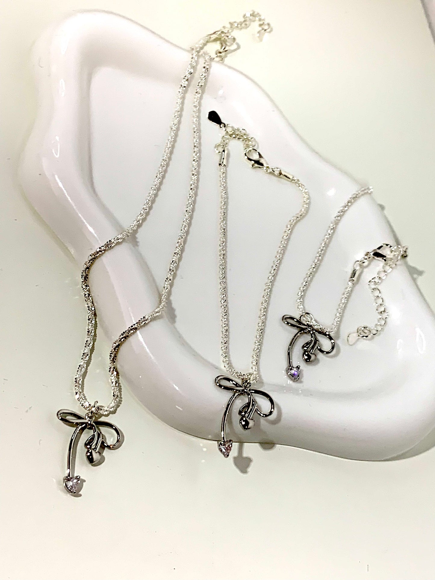 Set Collana & Bracciali Fleck Argento