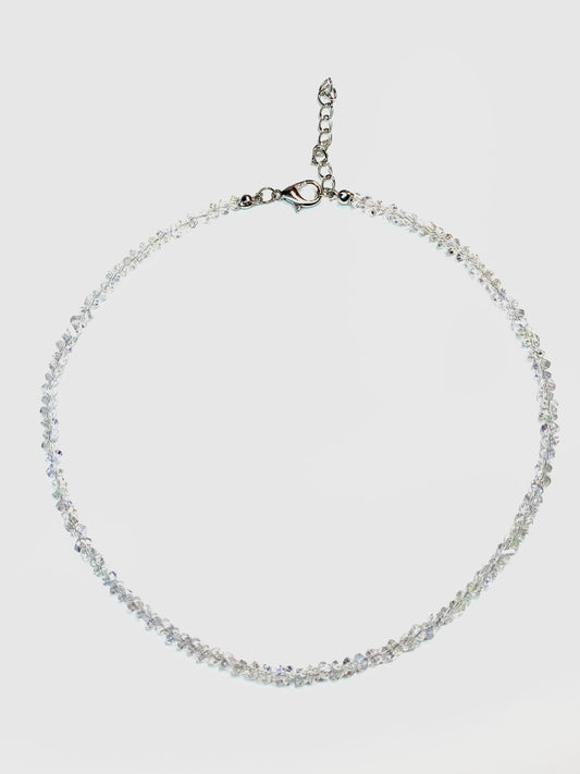 Collana Cristalli Argento