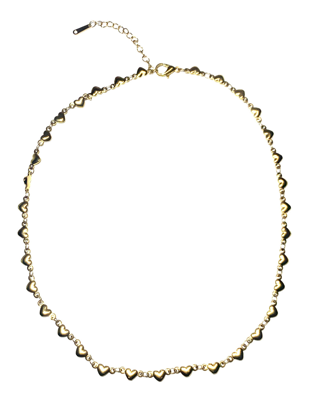 Collana Cuori Infiniti Oro