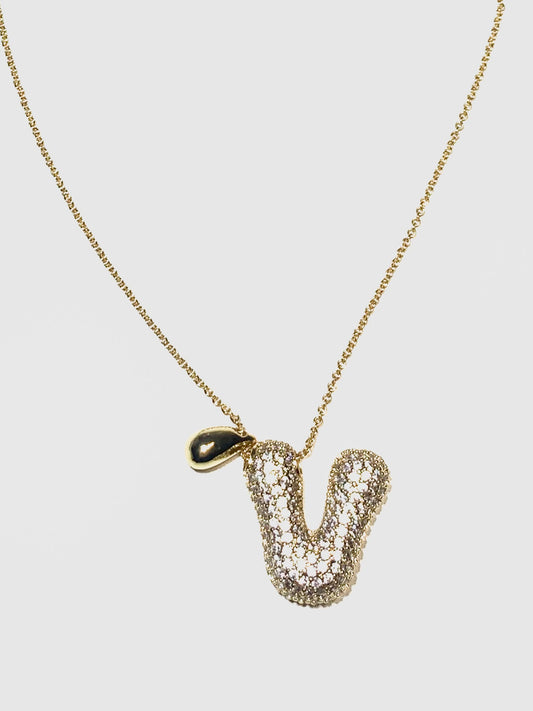 Collana Con Lettera Bomby