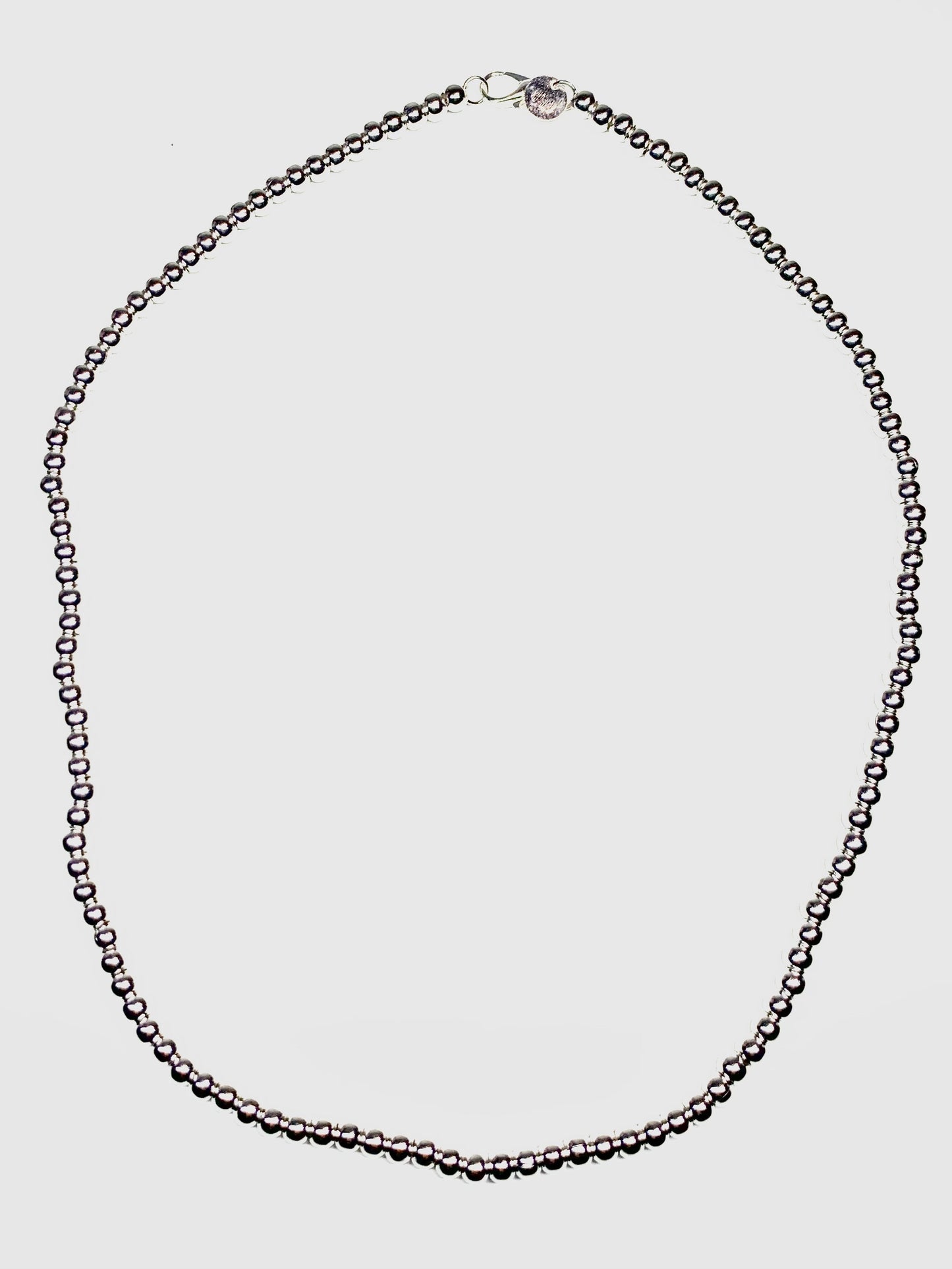 Collana Small Pearl Argento