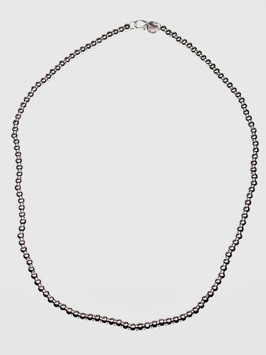 Collana Small Pearl Argento