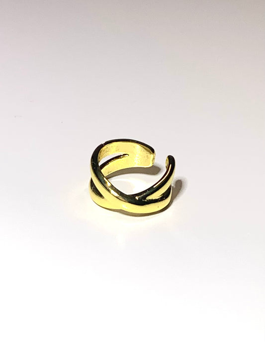 Ear Cuff Oro Intrecciato