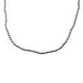 Collana Small Pearl Argento