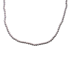 Collana Small Pearl Argento