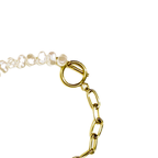Bracciale Metà Catena & Perla