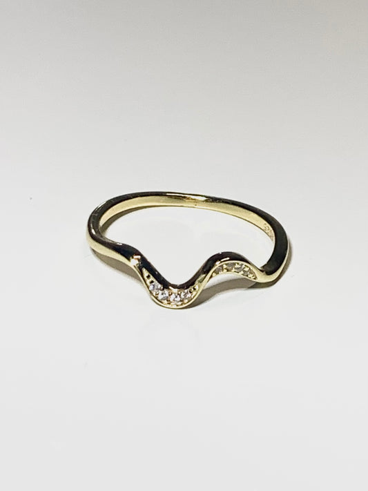 Anello Ivy Con Zirconi