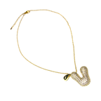 Collana Con Lettera Bomby