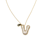 Collana Con Lettera Bomby