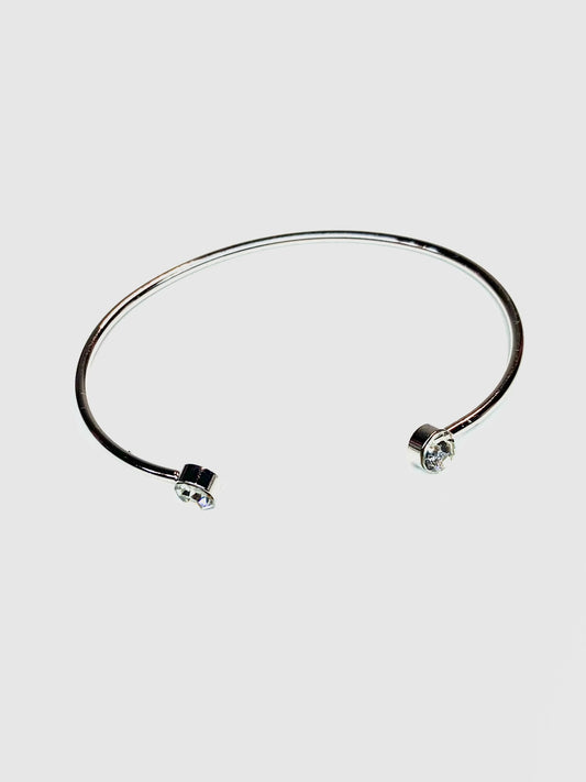 Bracelet Luna Crystal Argento