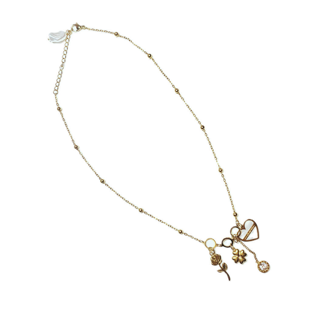 Collana Romantic Heart Golden