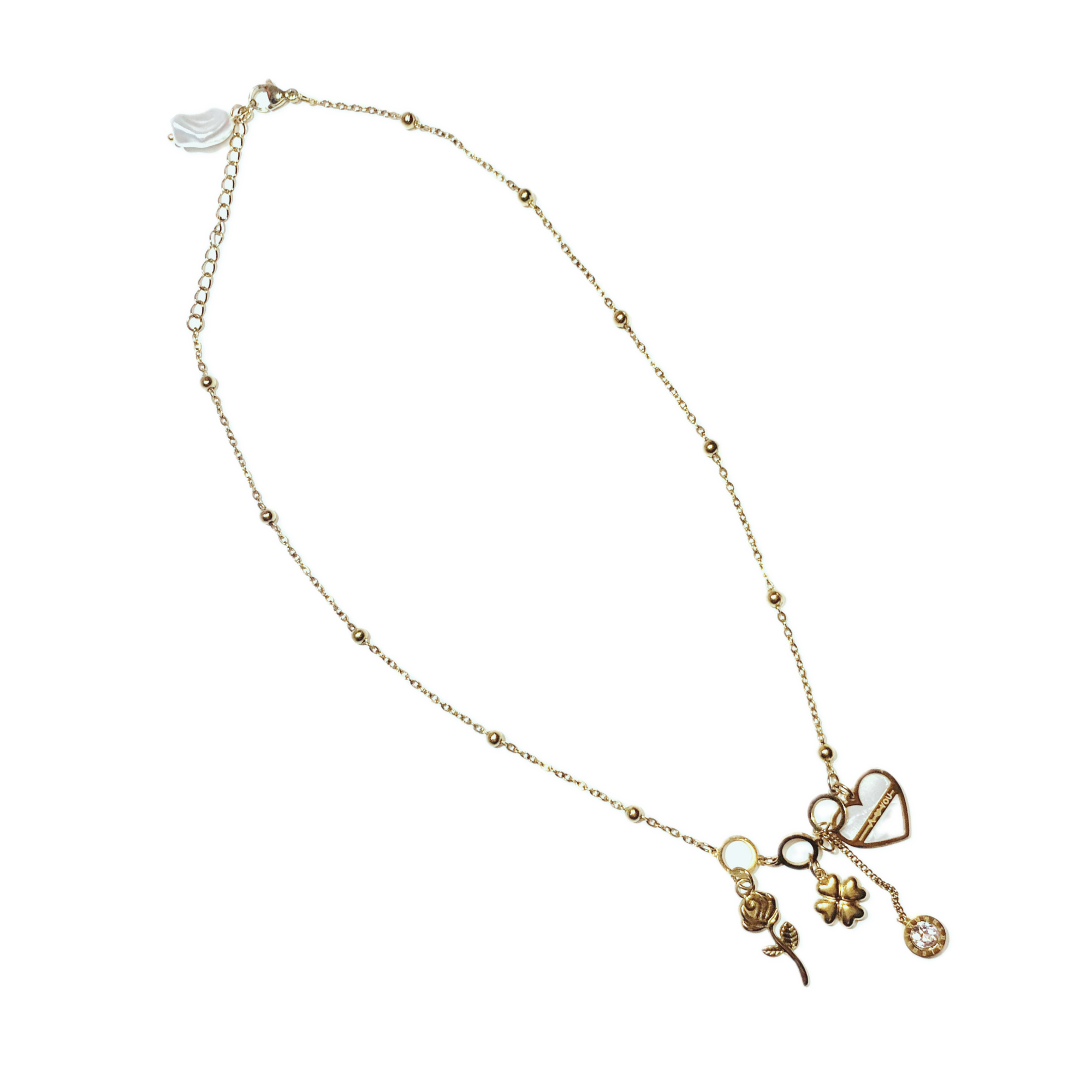 Collana Romantic Heart Golden