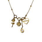 Collana Romantic Heart Golden