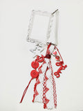 Porta card + charms decorativi