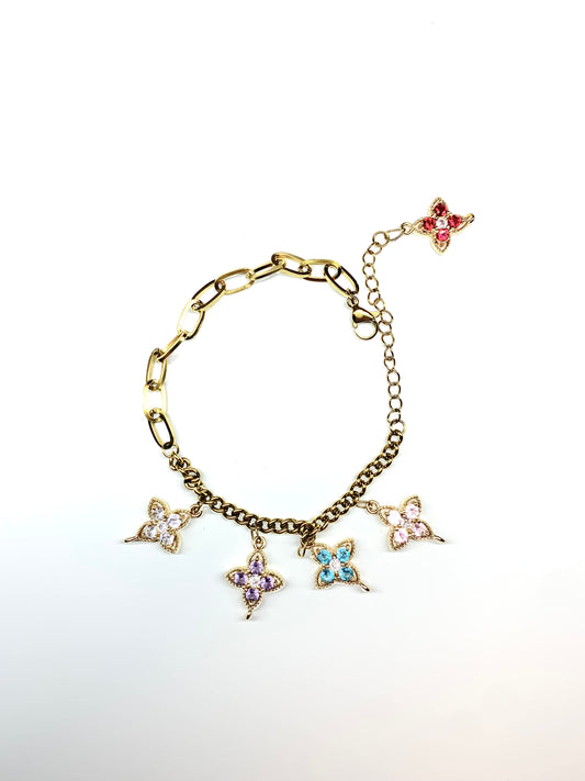 Bracciale Quatrefoil Golden