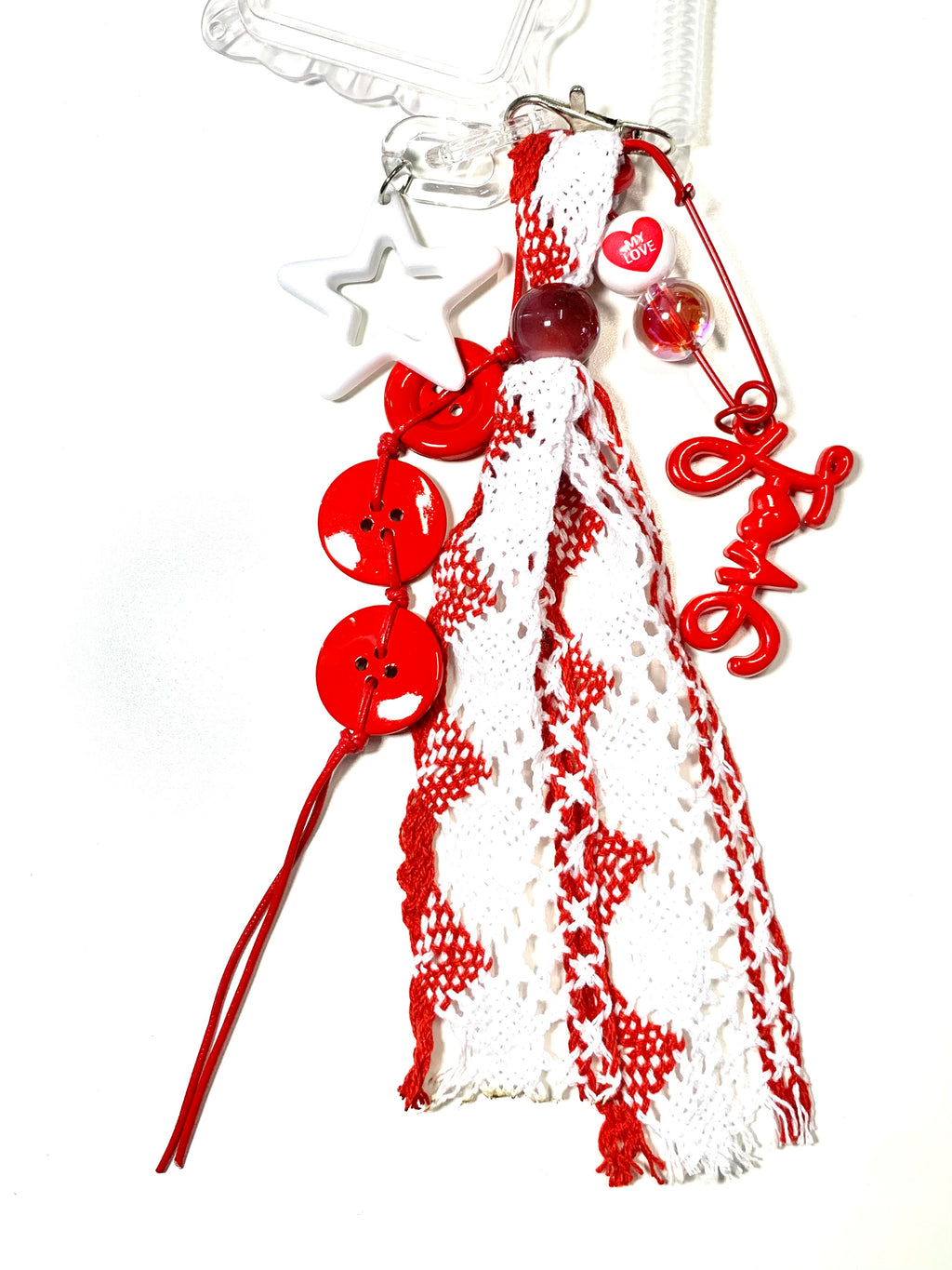 Porta card + charms decorativi