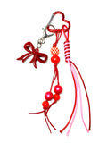 Red & Pink Keyring