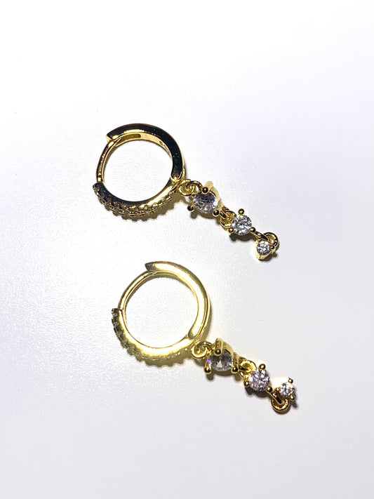 Orecchini Claire A Zirconi