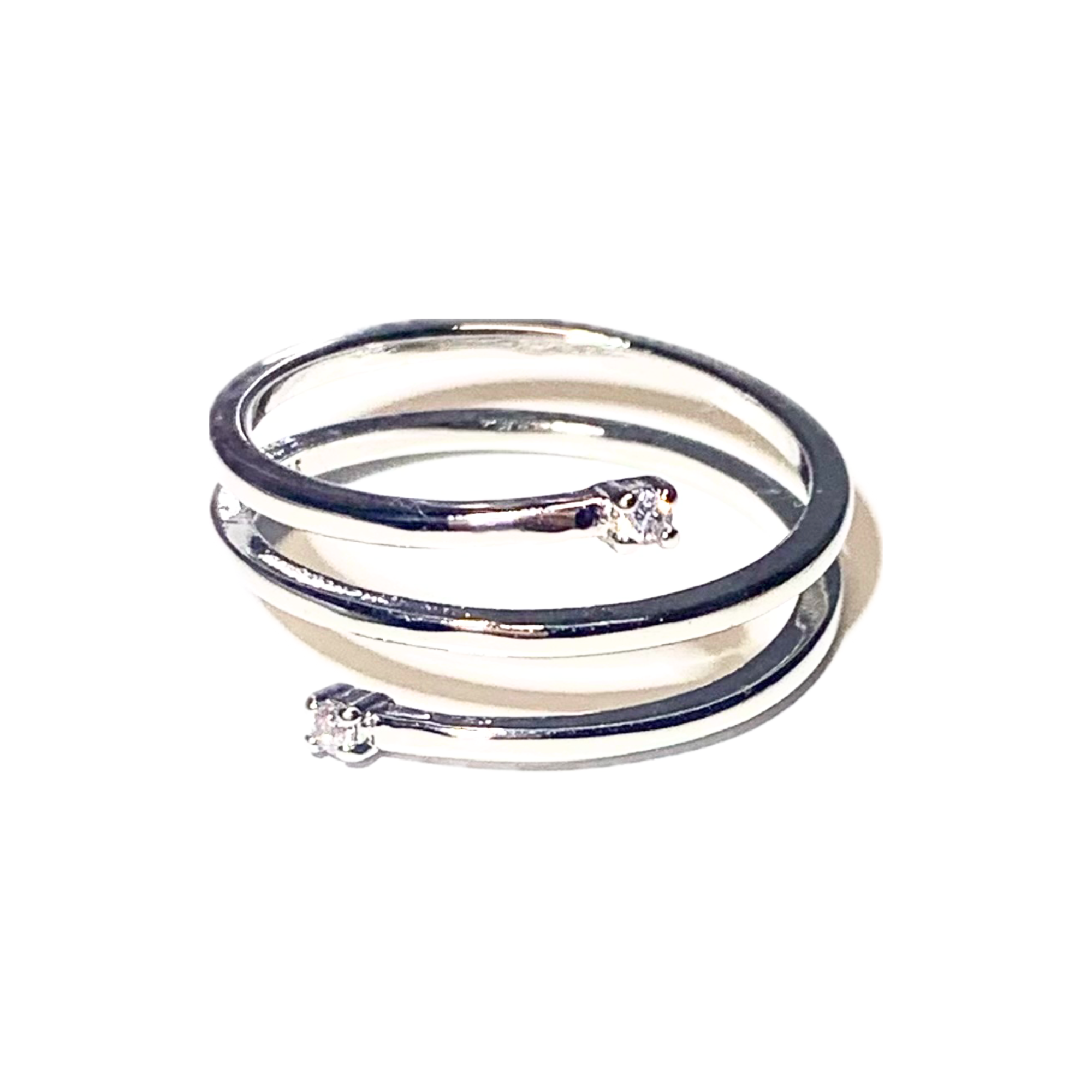 Anello Trinity Cristallo