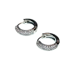 Orecchini Strass Argento