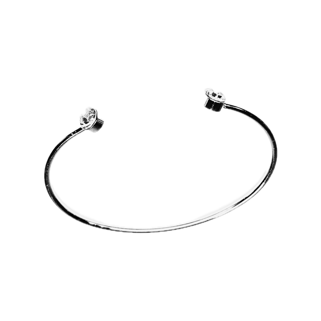 Bracelet Luna Crystal Argento