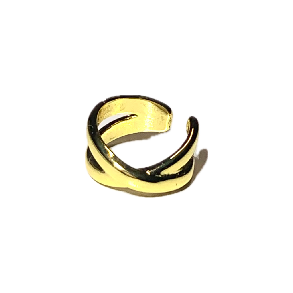 Ear Cuff Oro Intrecciato