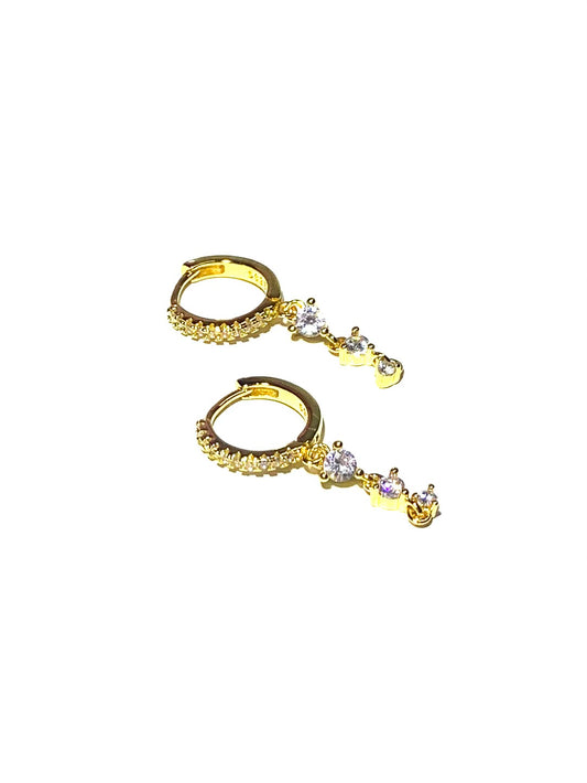 Orecchini Claire A Zirconi