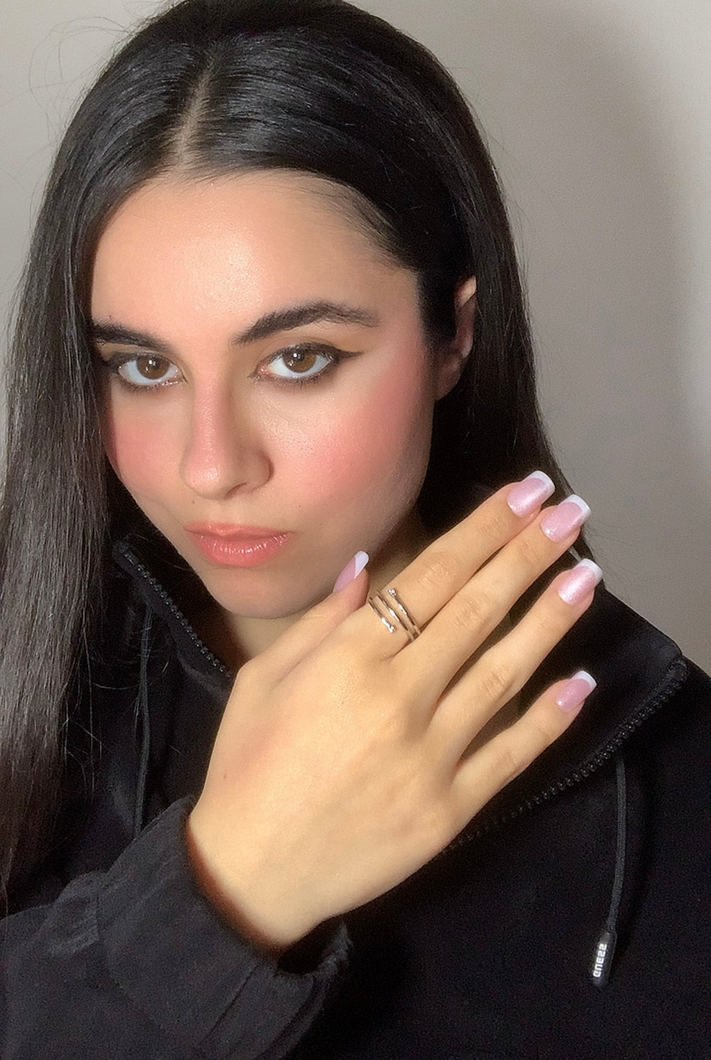 Anello Trinity Cristallo