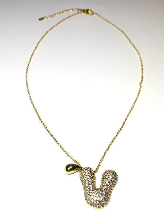 Collana Con Lettera Bomby