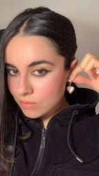 Orecchini Perla Cuore