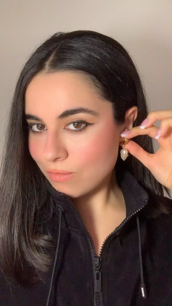 Orecchini Perla Cuore