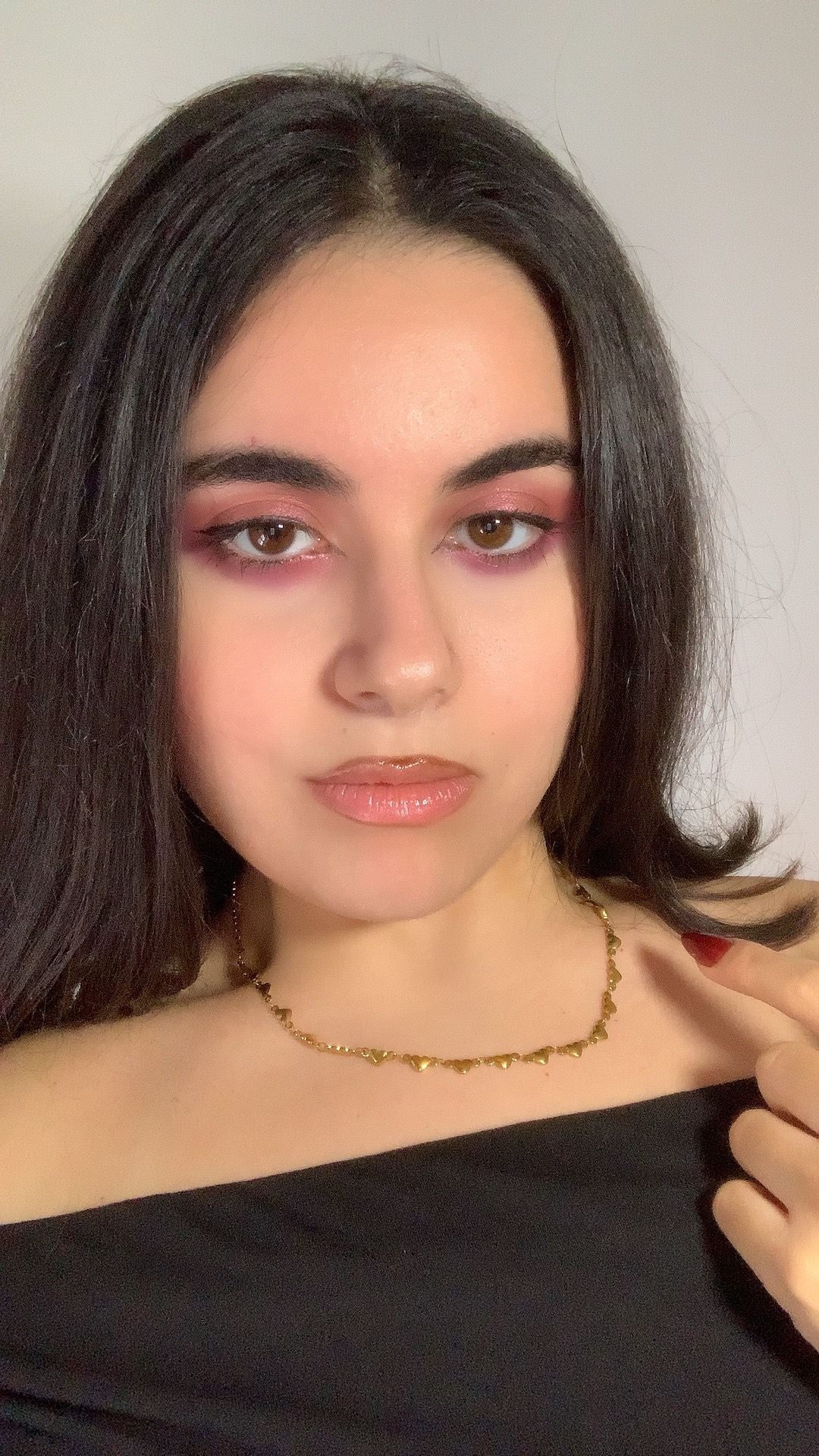 Collana Cuori Infiniti Oro
