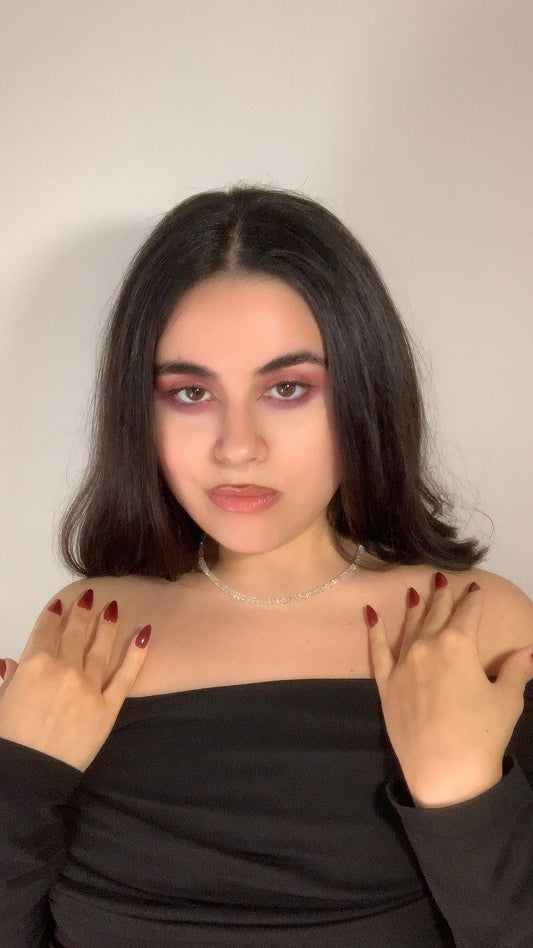 Collana Cristalli Argento