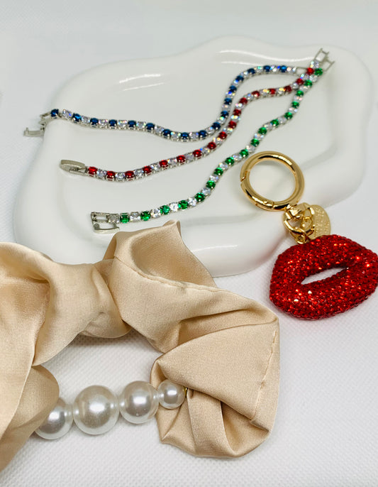 Set 3 Tennis Verde, Blu e Rosso