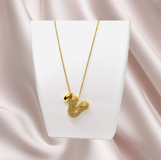 Collana Con Lettera Bomby